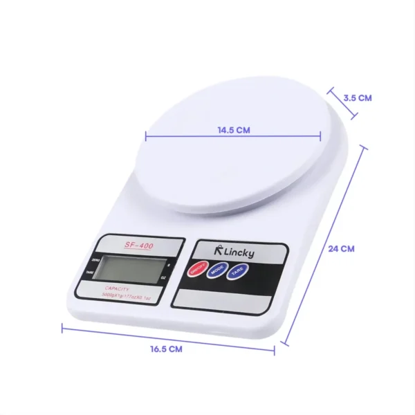 Bascula Digital Gramera De Cocina